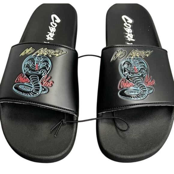 Champion x Cobra Kai No Mercy IPO Slide Sandals Black Men Size 13M main image 7